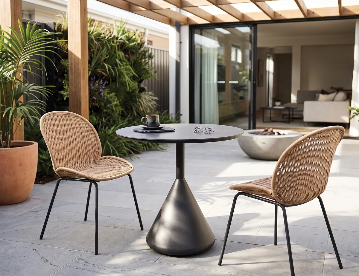 Kora 71cm Outdoor Round Cafe Table