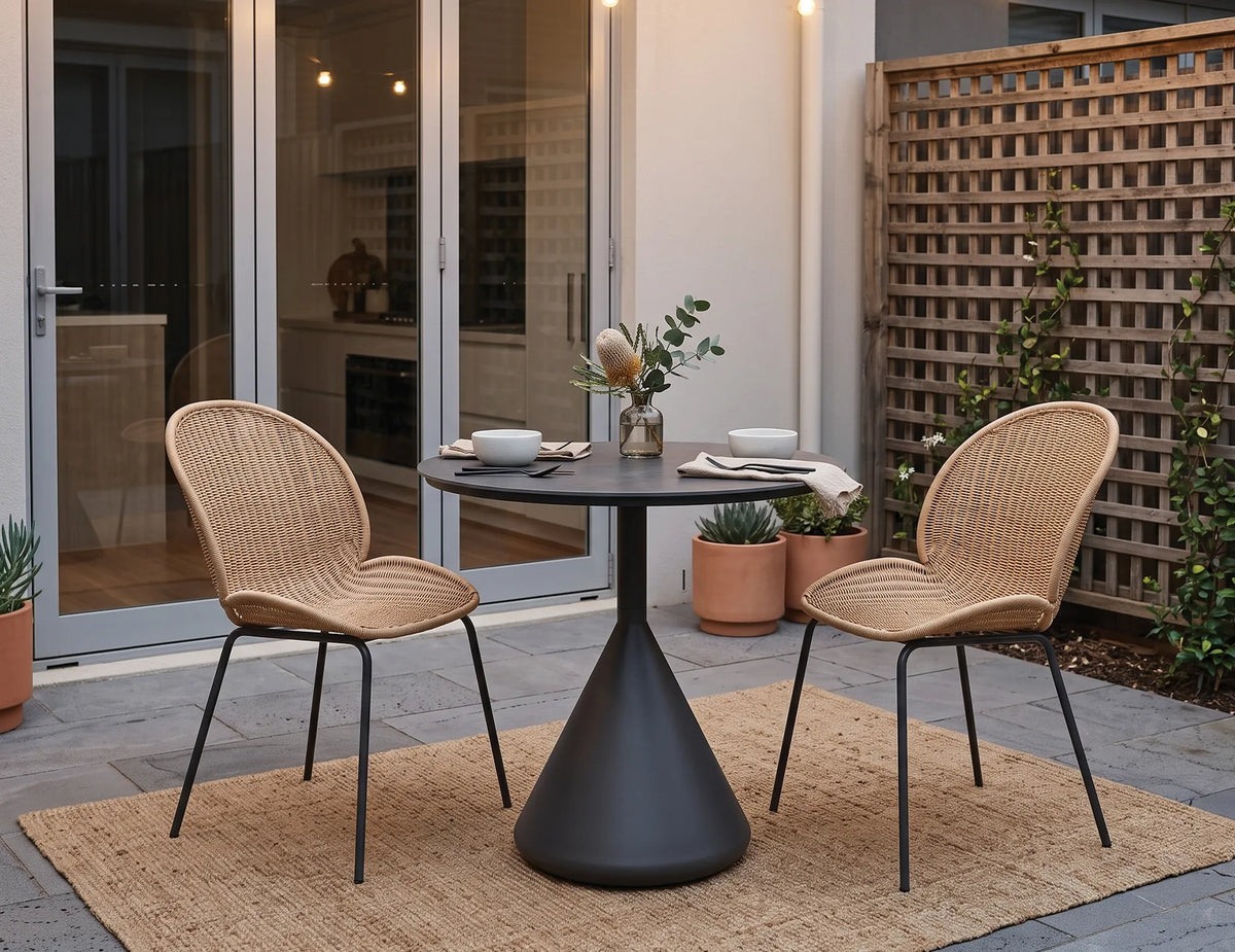 Kora 71cm Outdoor Round Cafe Table