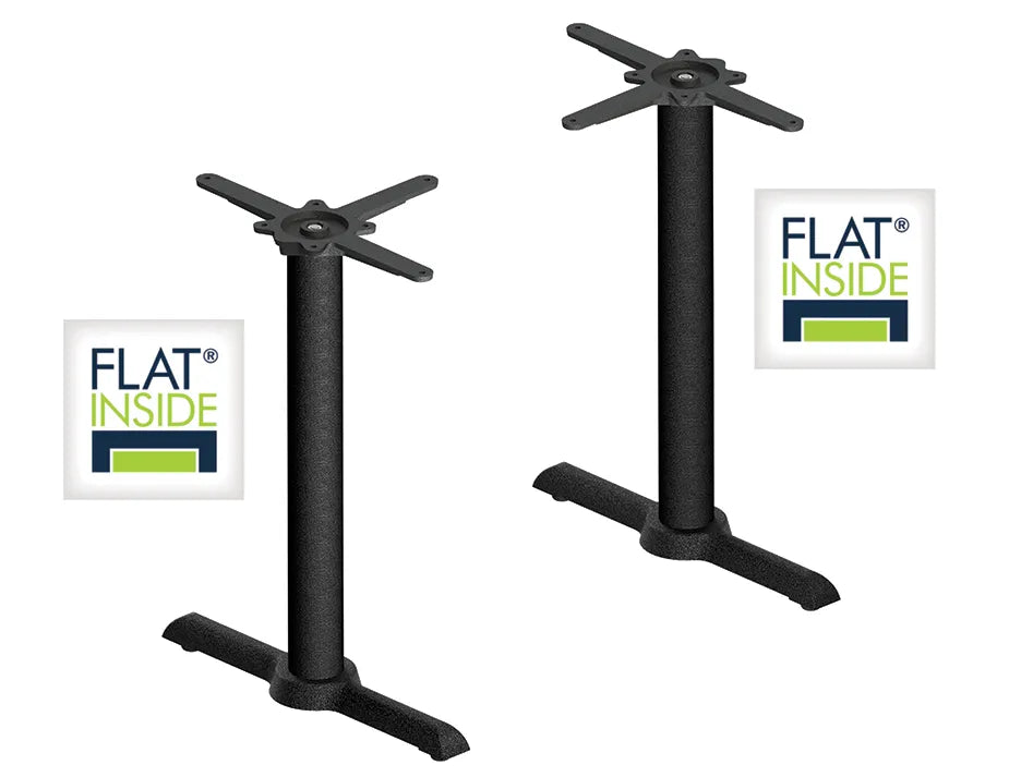 Flat Tech Twin Cafe Table Base
