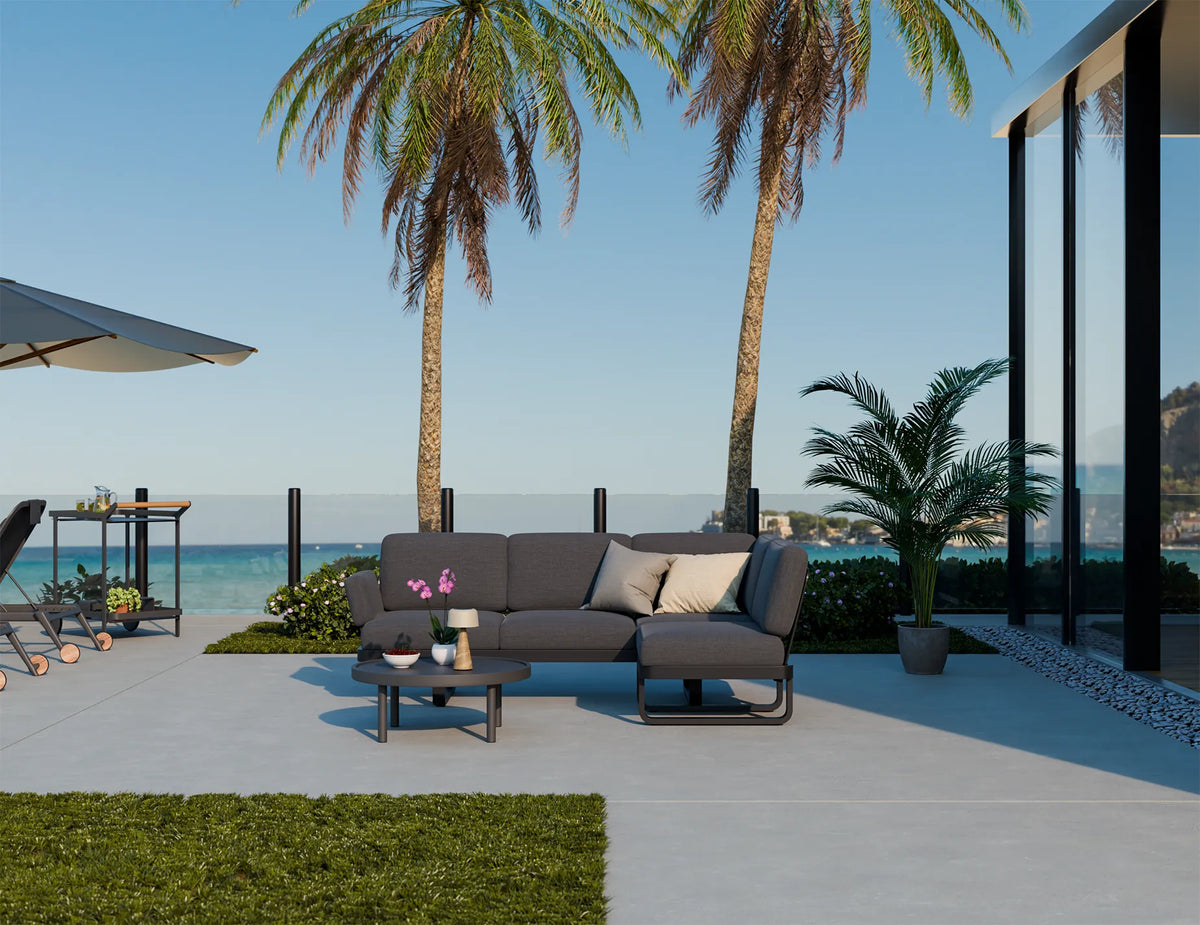 Delmar Config C Outdoor Modular Sofa