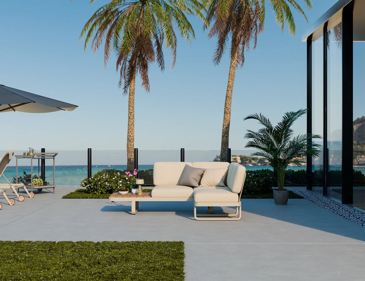 Delmar Config D Outdoor Modular Sofa