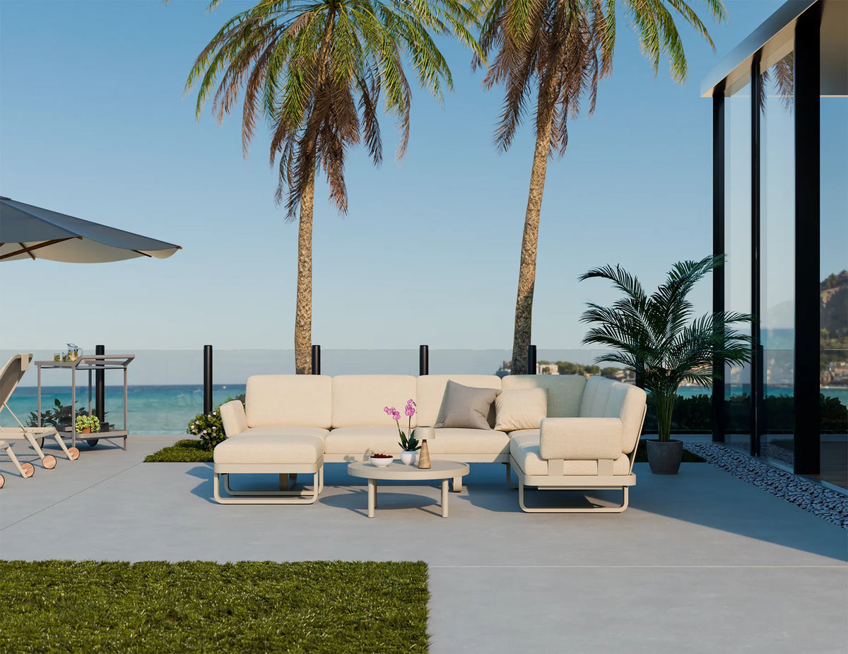 Delmar Config F Outdoor Modular Sofa
