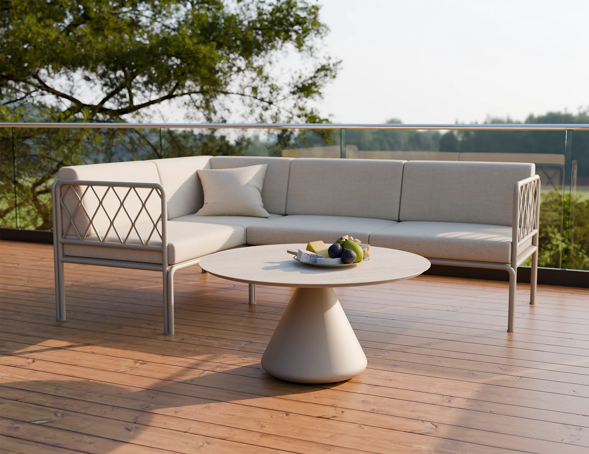 Kora 90cm Outdoor Round Coffee Table