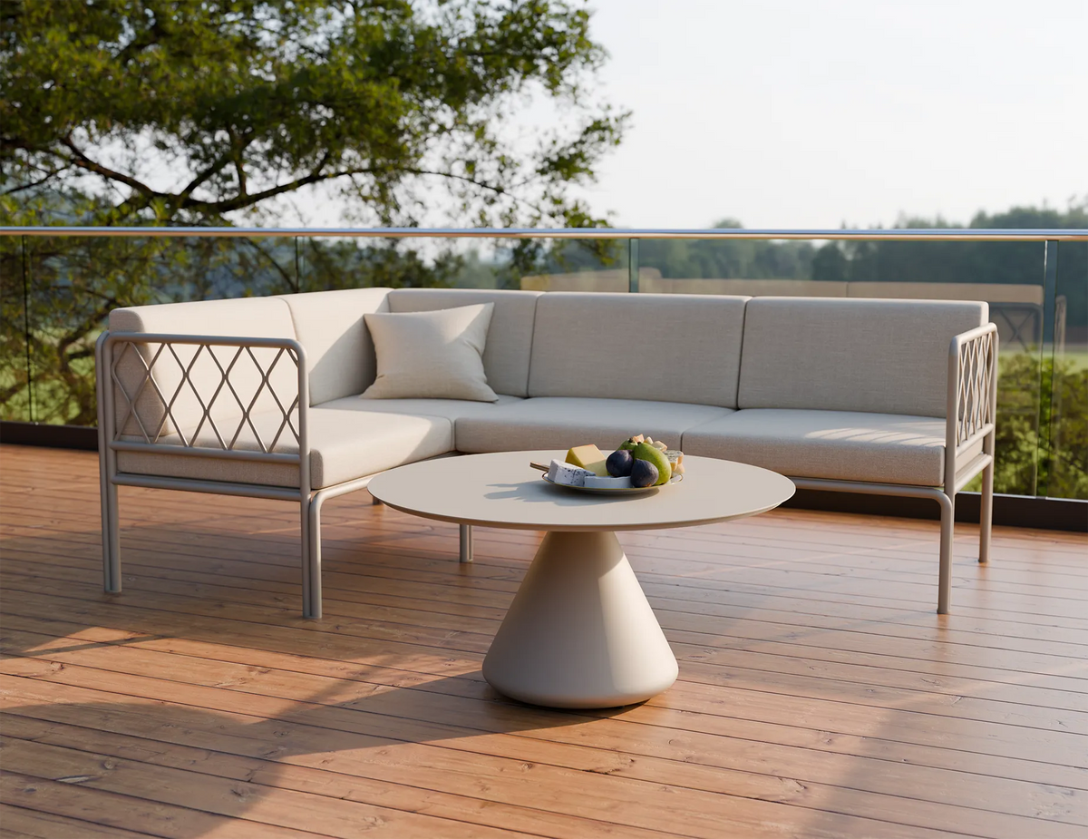 Kora 90cm Outdoor Round Coffee Table