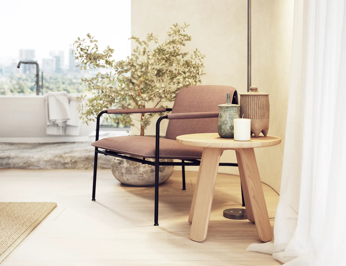 Mateo 50cm Round Side Table