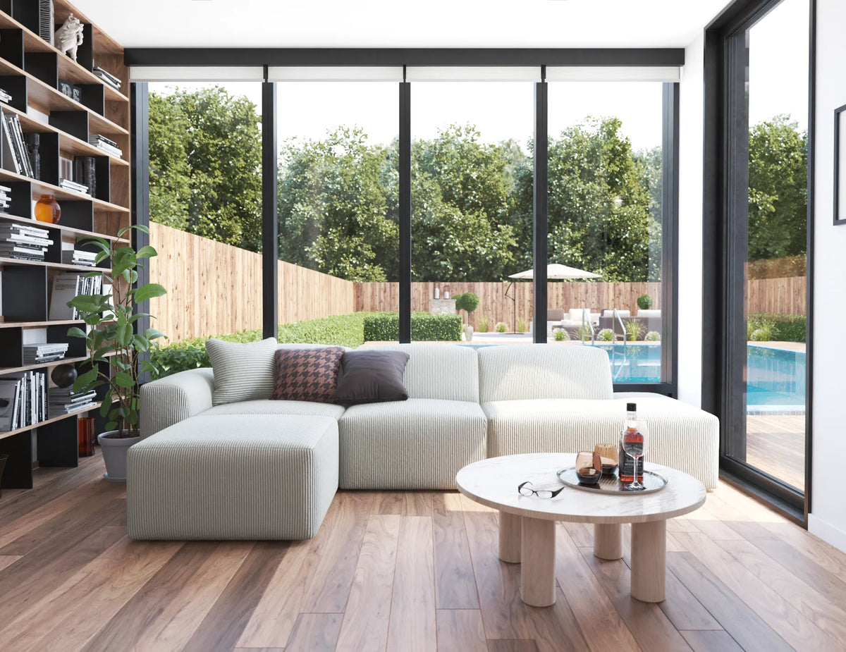 Monaco 294 x 219cm Corner Sofa with Open End