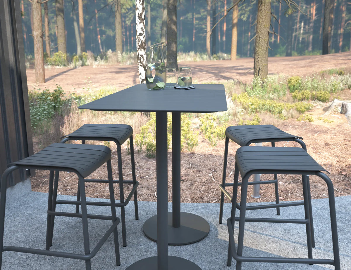 Roku Outdoor Rectangular Bar Table