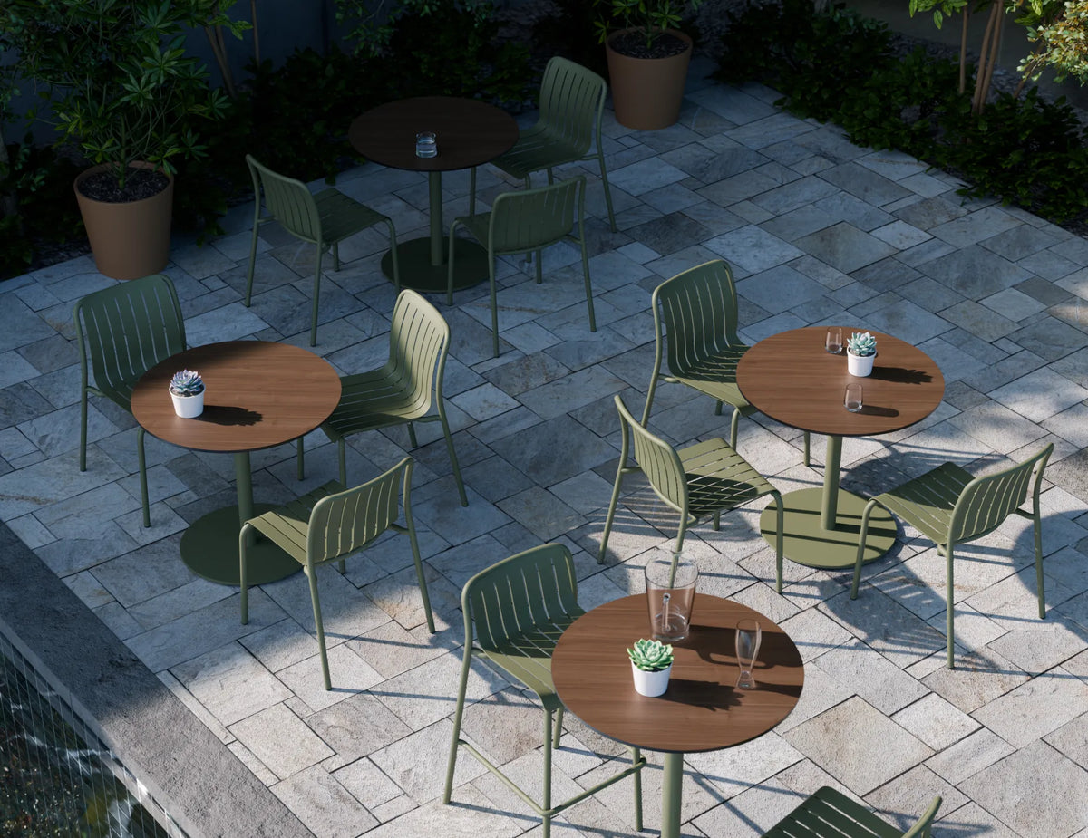 Roku Solara 75cm Outdoor Square Cafe Table