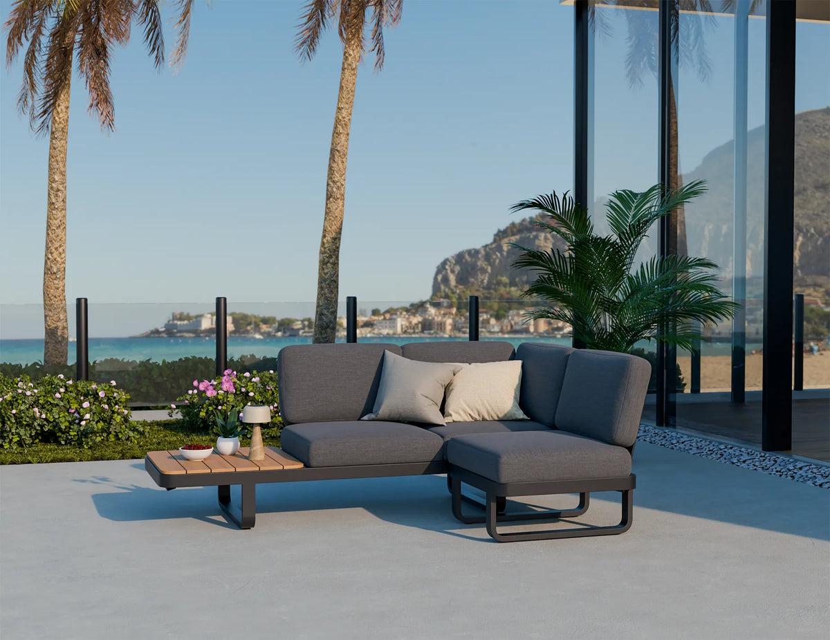 Delmar Config D Outdoor Modular Sofa
