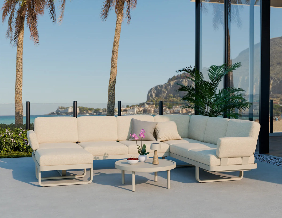 Delmar Config F Outdoor Modular Sofa