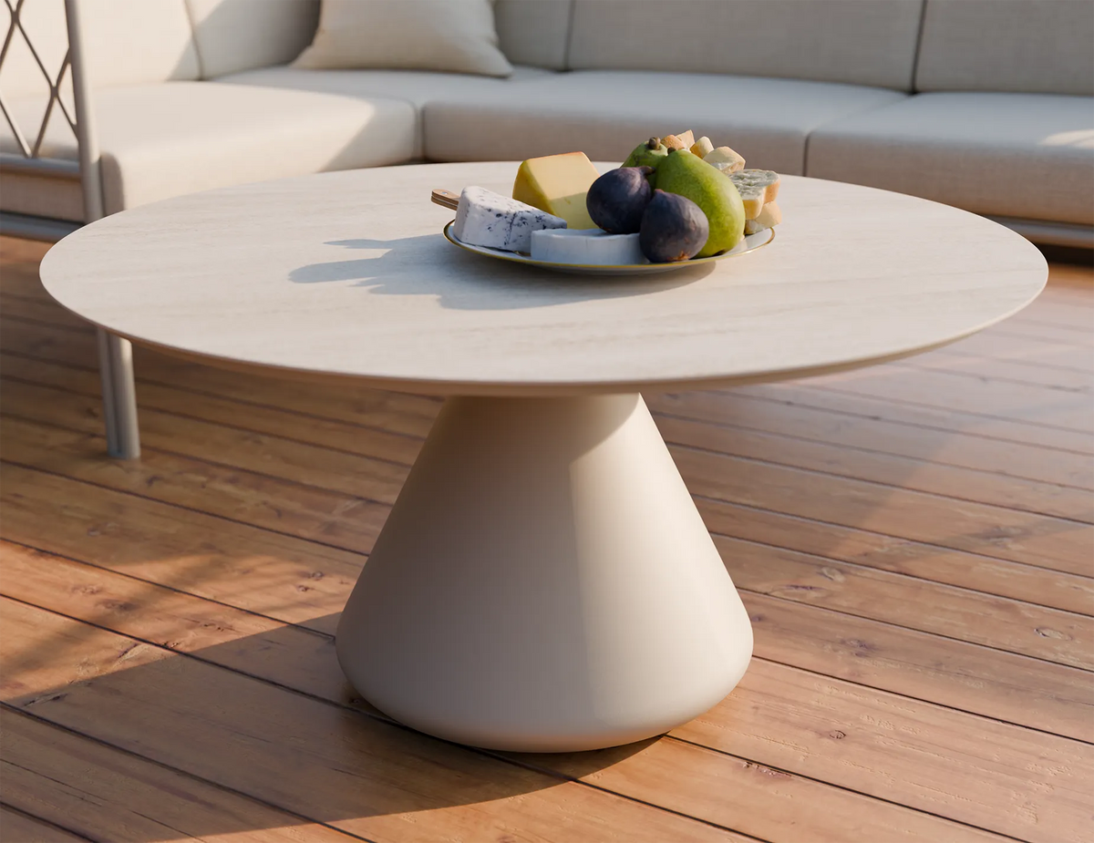 Kora 90cm Outdoor Round Coffee Table