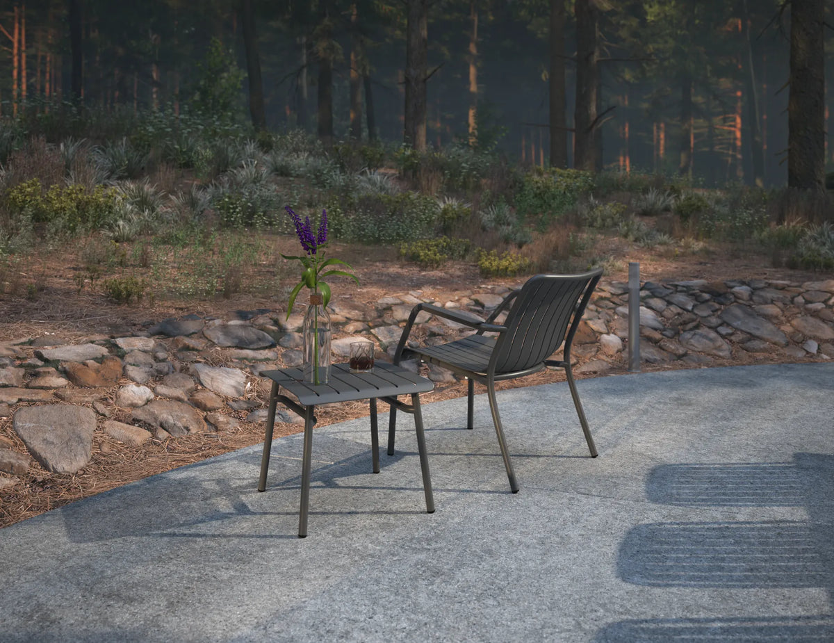 Roku Outdoor Low Stool