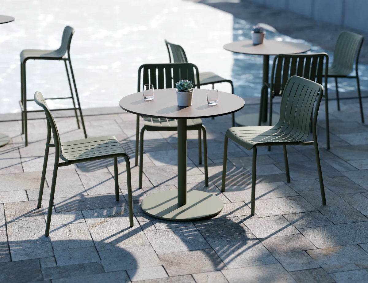 Roku Solara 75cm Outdoor Round Cafe Table