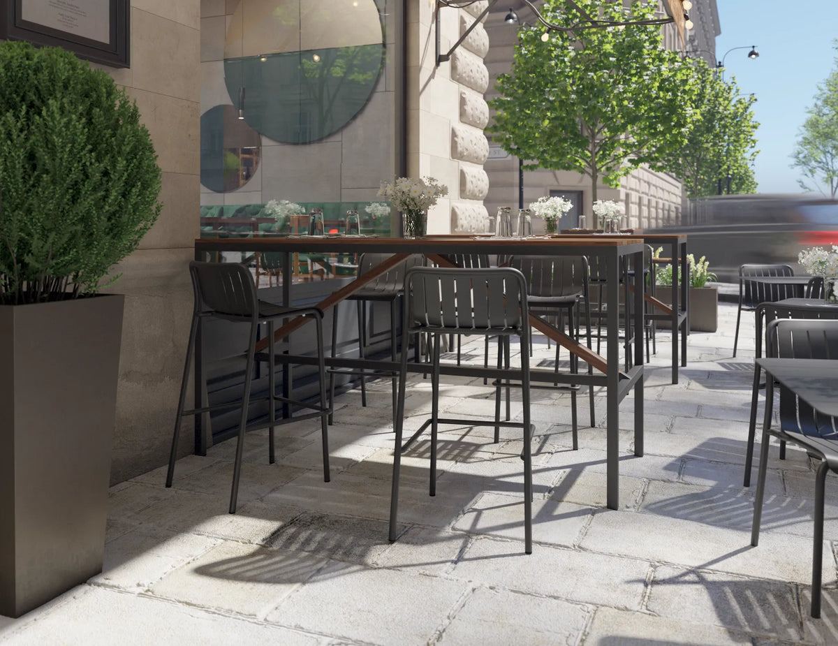 Cape 180 x 84 x 91cm Outdoor Bar Table