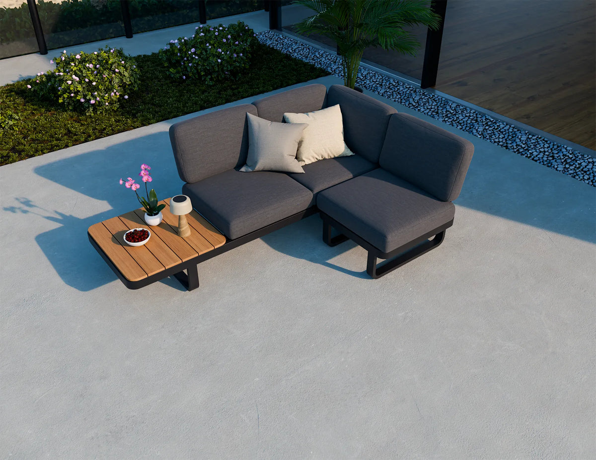 Delmar Config D Outdoor Modular Sofa