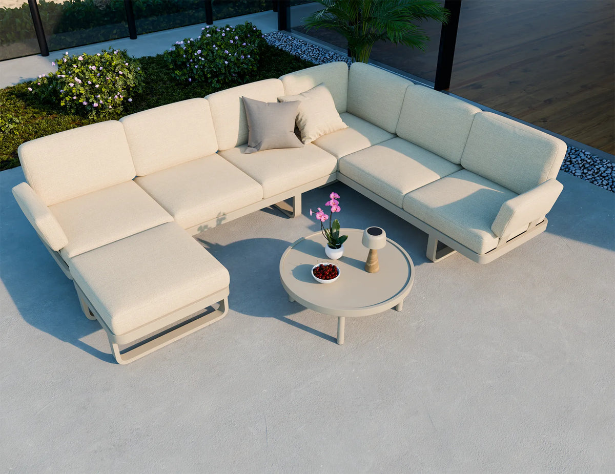 Delmar Config F Outdoor Modular Sofa
