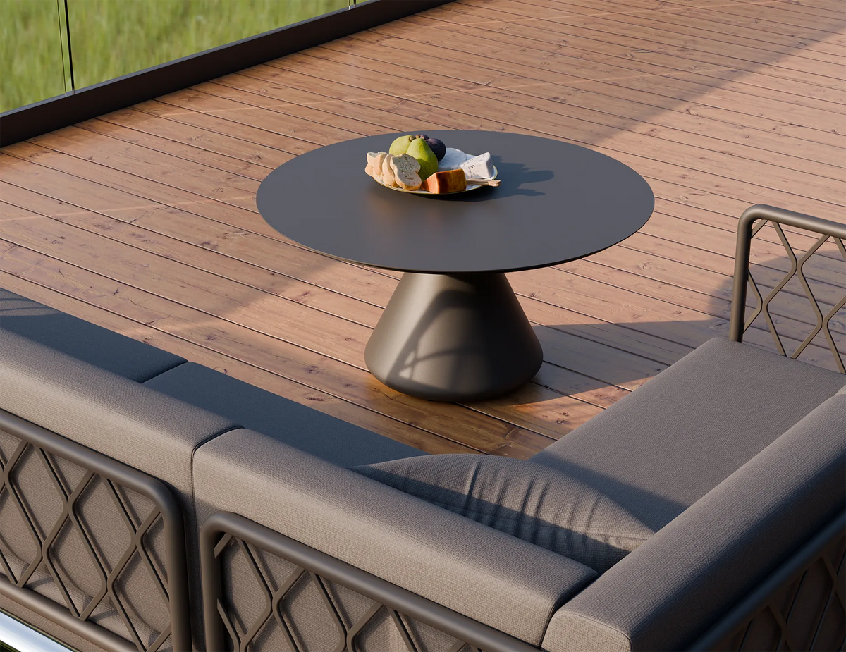 Kora 90cm Outdoor Round Coffee Table