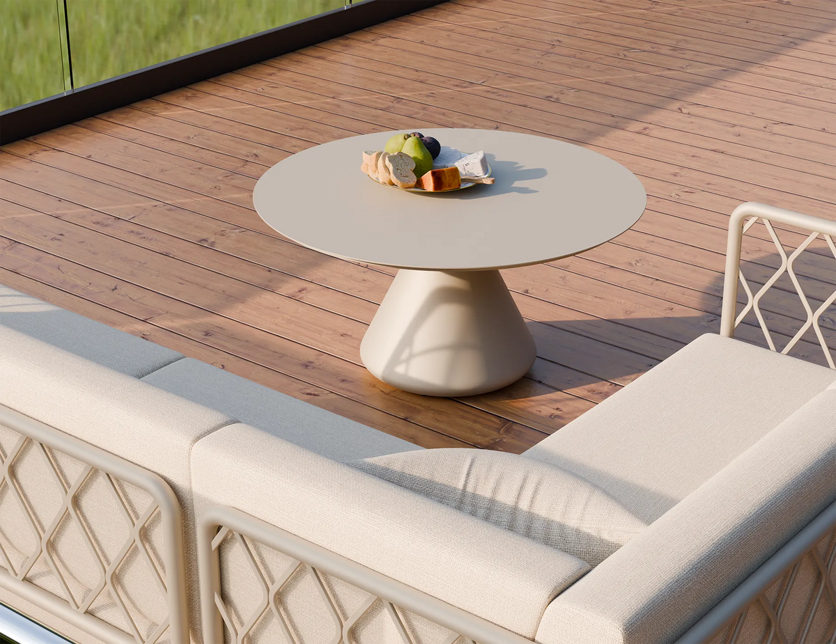 Kora 90cm Outdoor Round Coffee Table