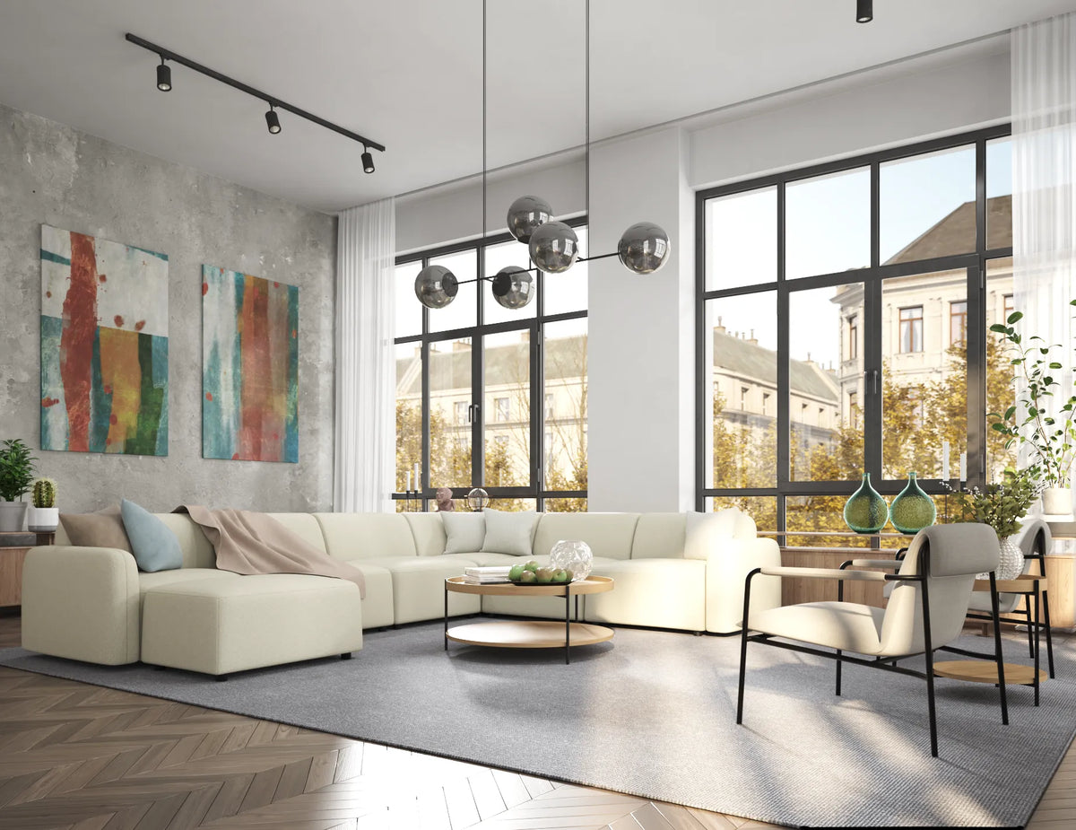 Atticus Modular Sofa Armless Section