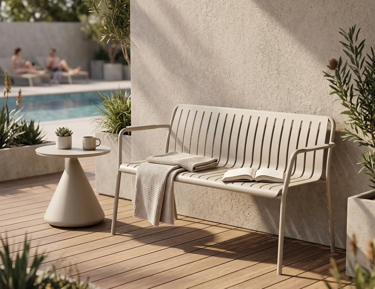 Roku 125cm Garden Bench