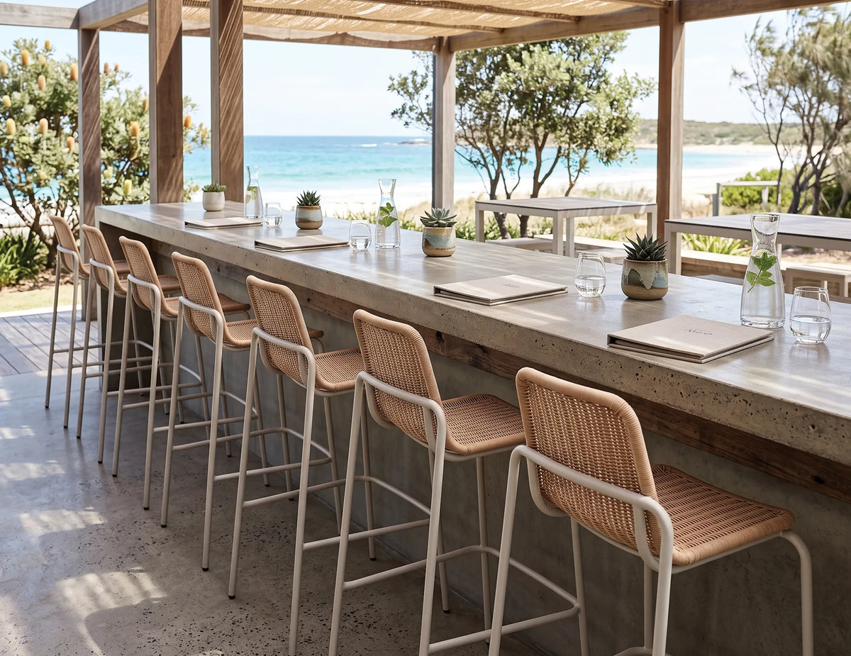 Cenote 75cm Outdoor Bar Stool