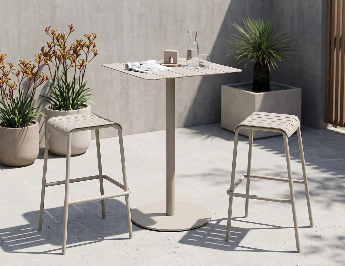 Roku 65cm Outdoor Bar Table