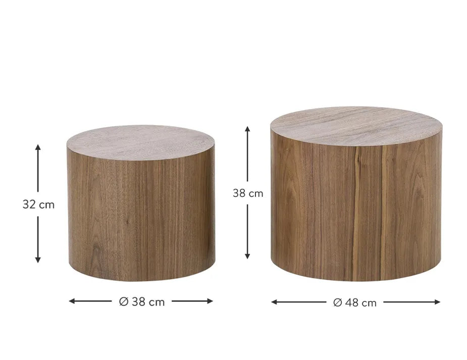 Stump Coffee Table Set