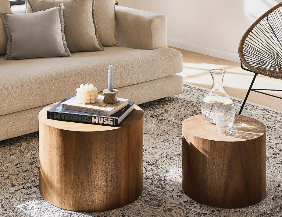Stump Coffee Table Set