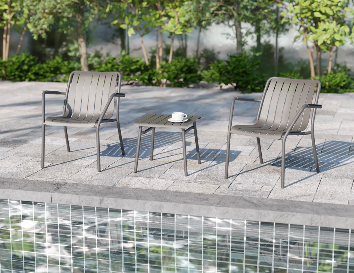 Roku Outdoor Low Stool