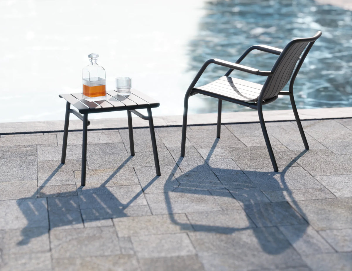 Roku Outdoor Low Stool