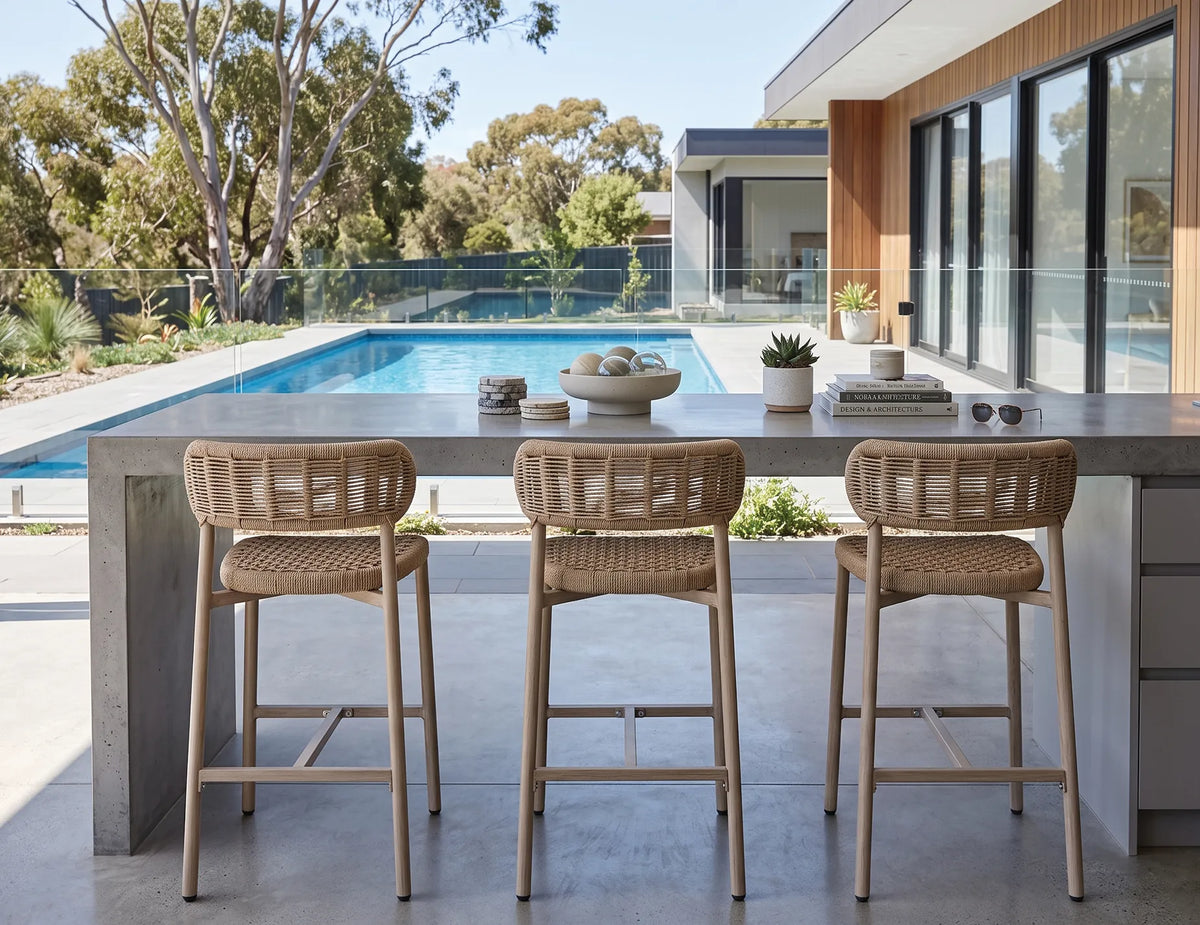 Maya Outdoor Bar Stool