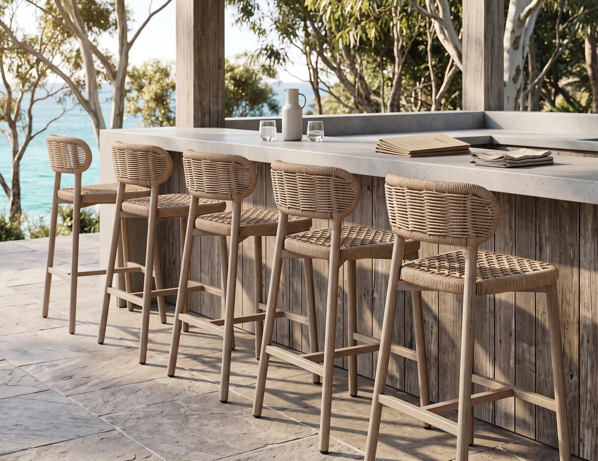 Maya Outdoor Bar Stool