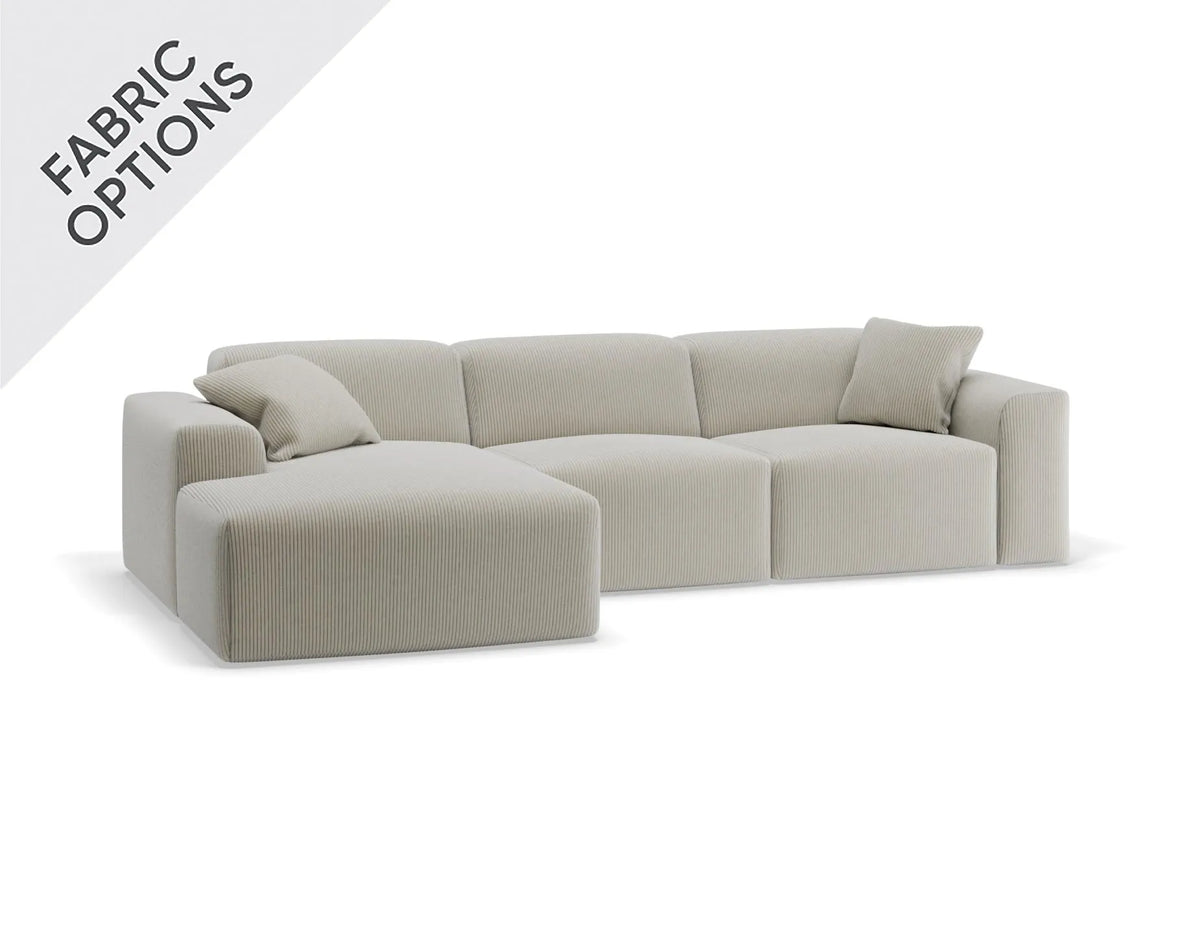 Monaco 291 x 160cm Sofa with Chaise