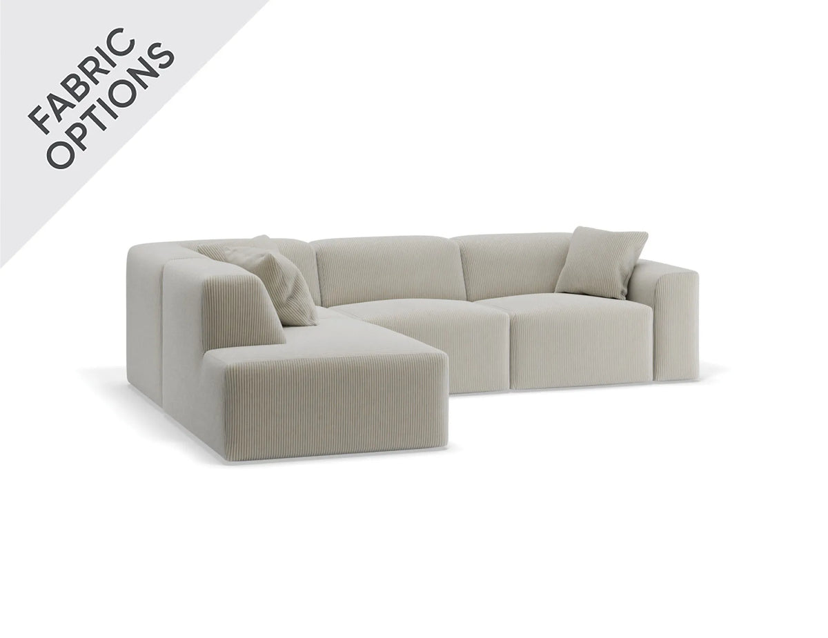 Monaco 294 x 219cm Corner Sofa with Open End