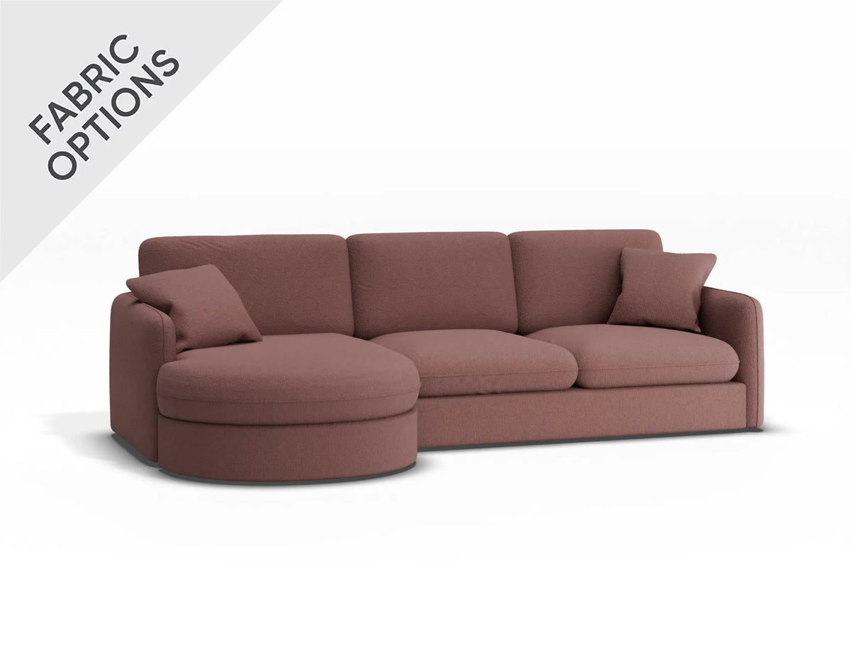 Monte 2.5 Seater Left Chaise Sofa