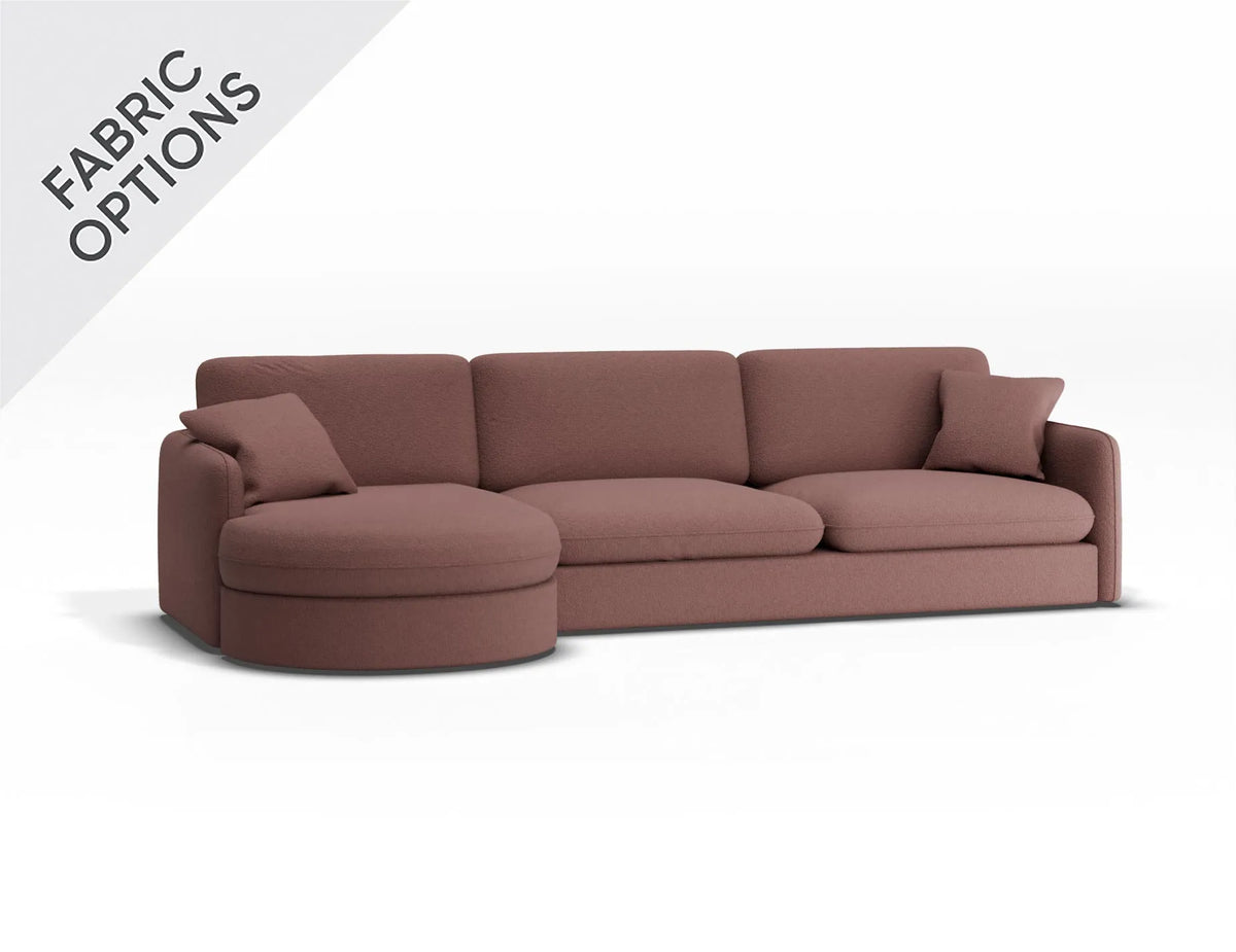 Monte 3 Seater Left Chaise Sofa
