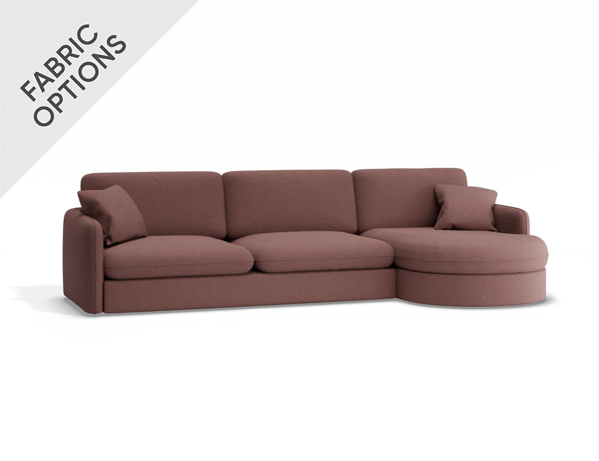 Monte 3 Seater Right Chaise Sofa