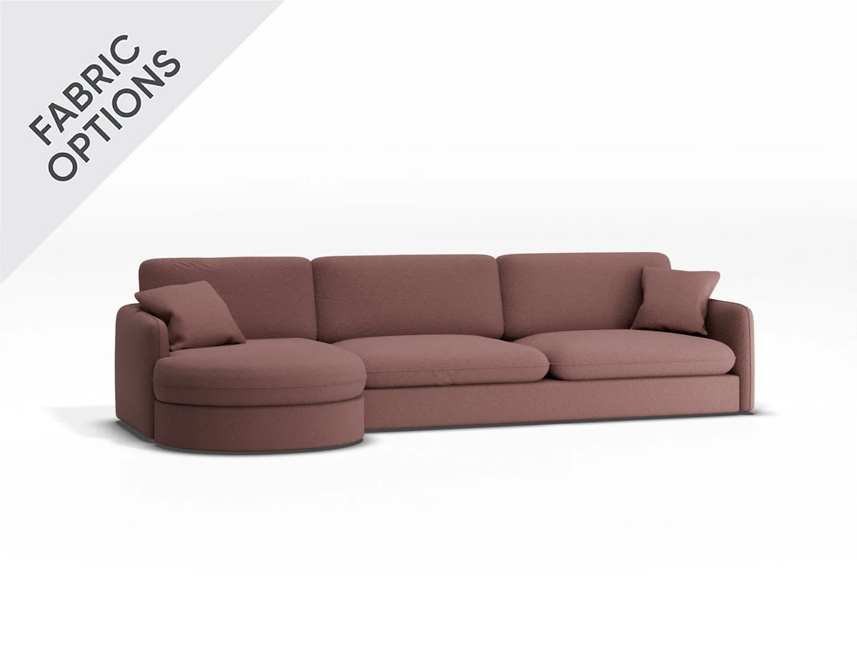Monte 4 Seater Left Chaise Sofa