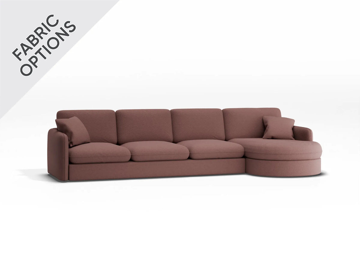 Monte 5 Seater Right Chaise Sofa