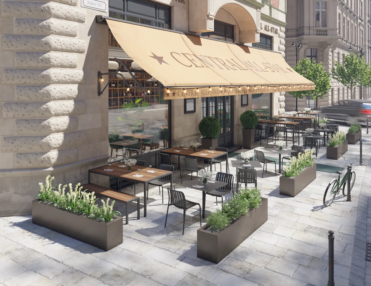 Moonah 170 x 91cm Outdoor Dining Table
