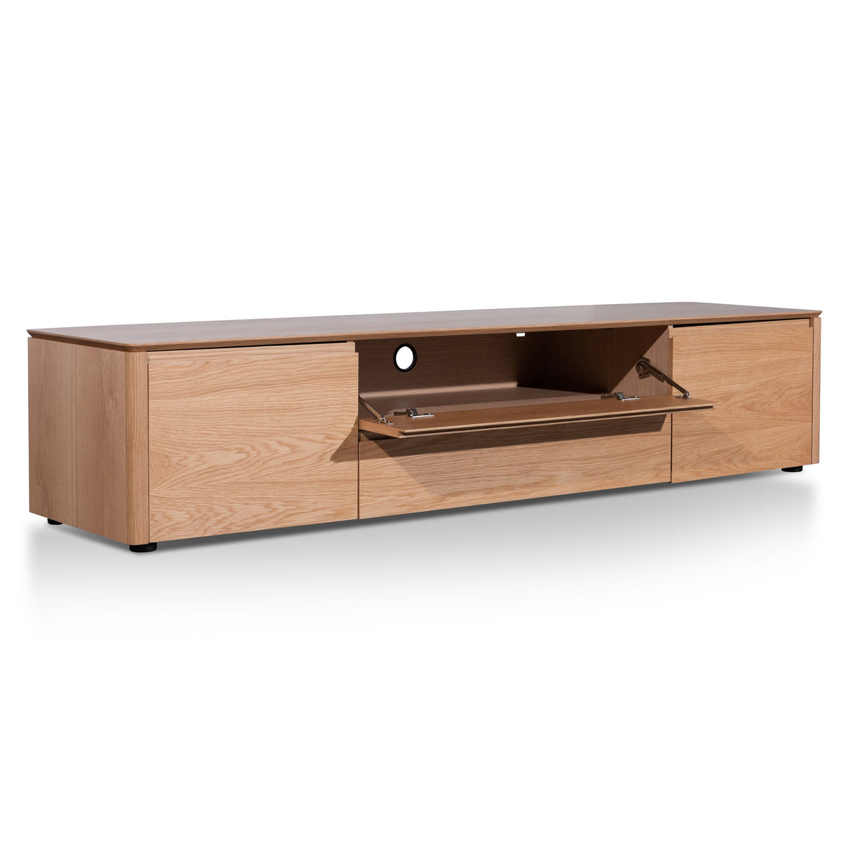 Longridge TV Entertainment Unit with Middle Drawer