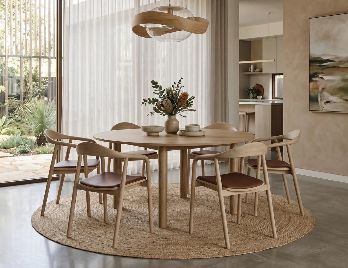 Nordica 150cm Round Dining Table