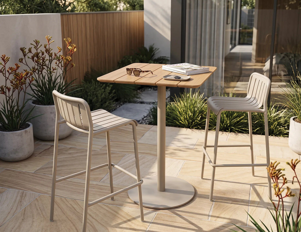 Roku 65cm Outdoor Bar Table