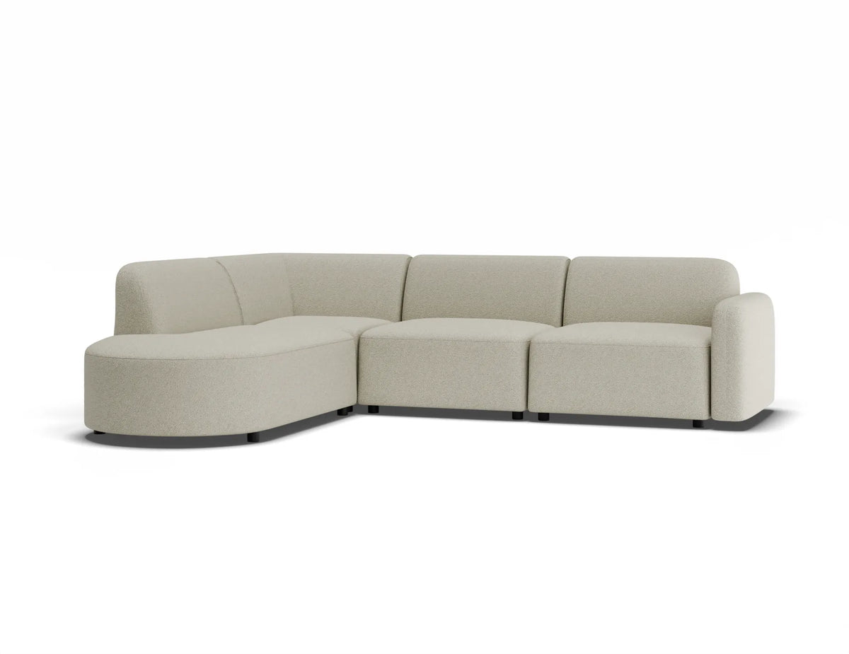 Atticus 268 x 168cm Curved Modular Sofa