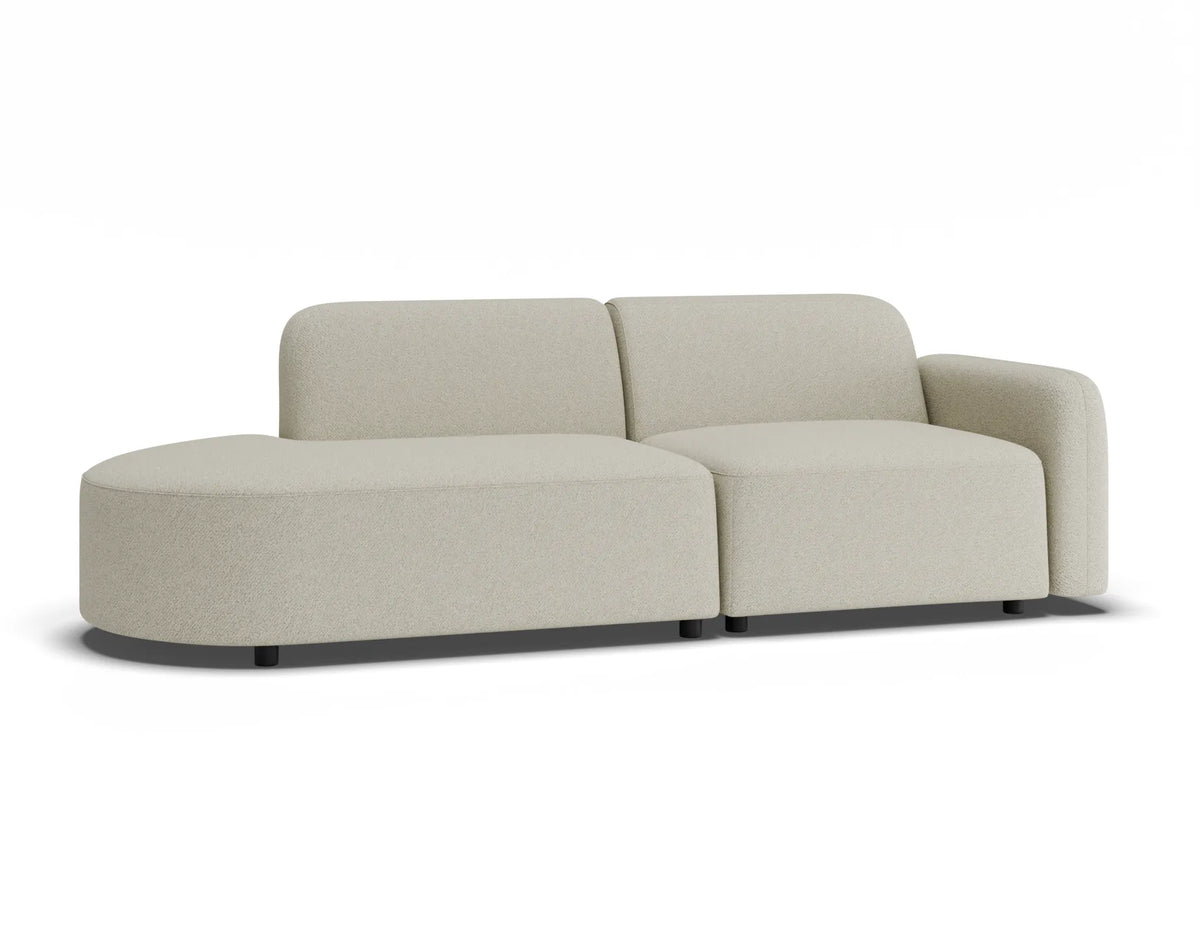 Atticus 240 x 87cm Curved Modular Sofa