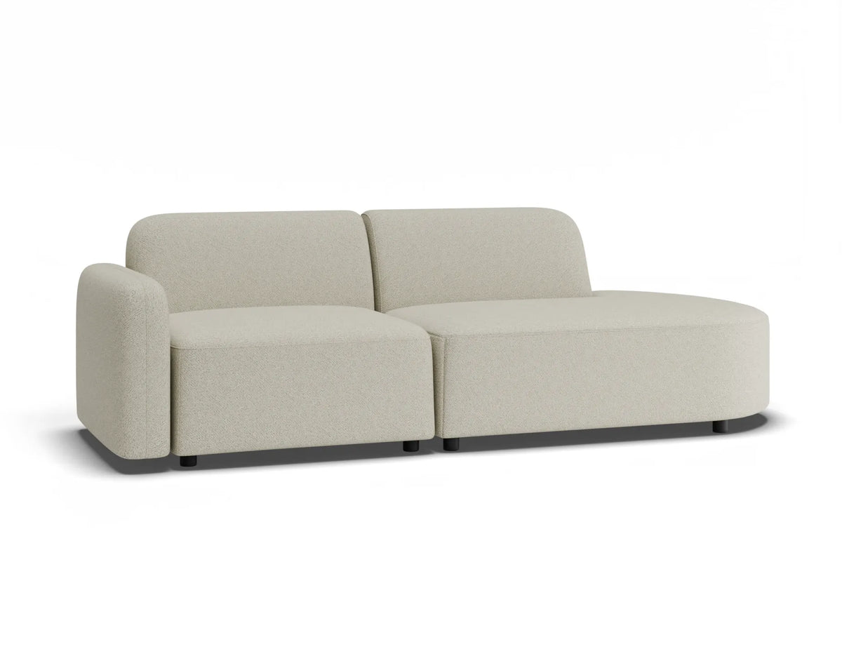 Atticus 240 x 87cm Curved Modular Sofa