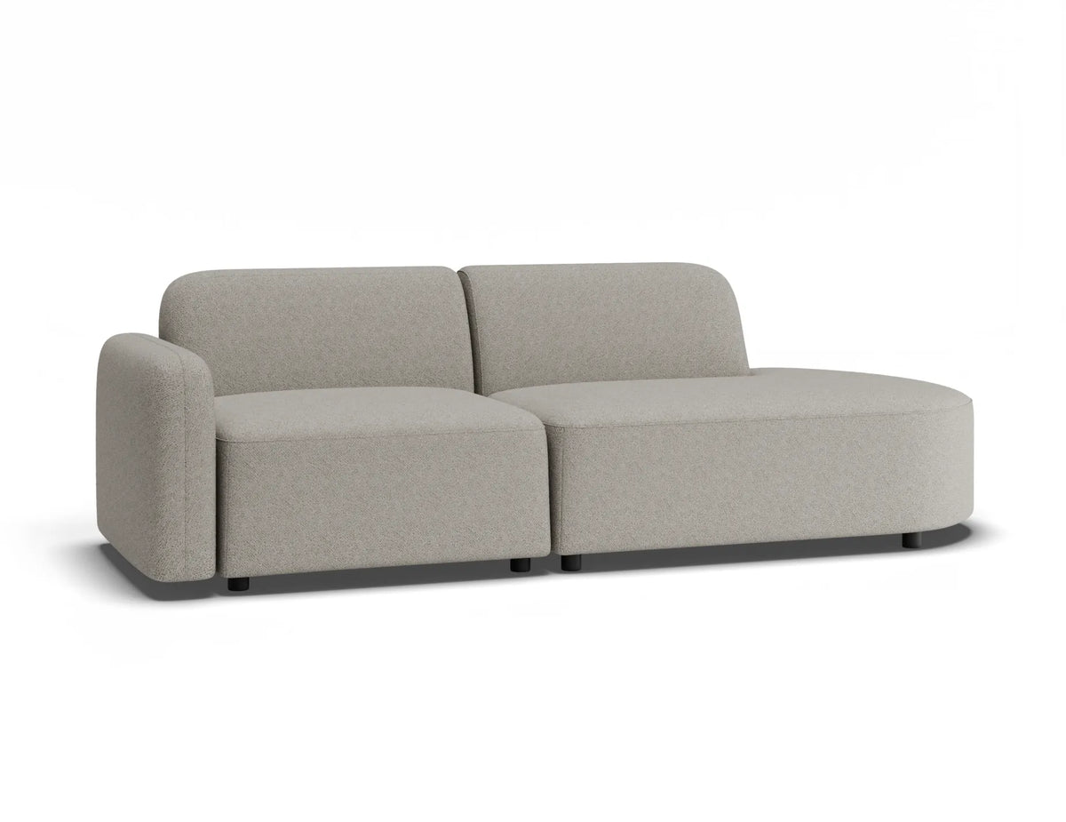 Atticus 240 x 87cm Curved Modular Sofa