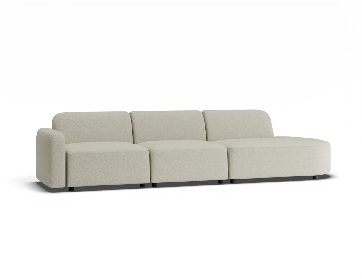 Atticus 326 x 87cm Curved Modular Sofa