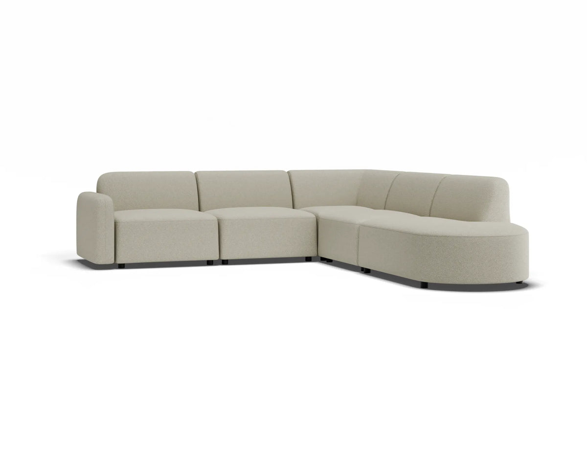 Atticus 268 x 255cm Curved Modular Sofa