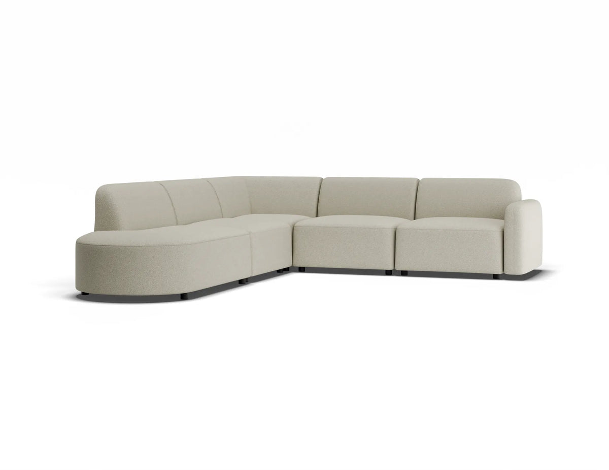 Atticus 268 x 255cm Curved Modular Sofa